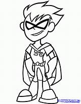 Coloring Teen Titans Go Pages Popular sketch template