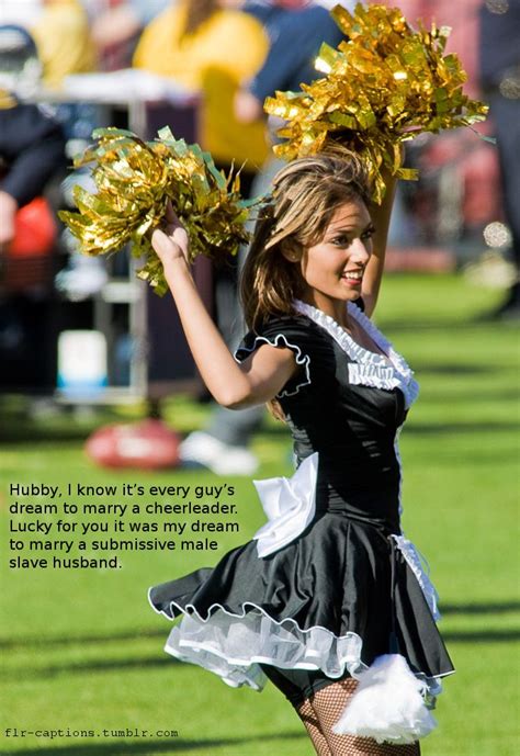Hubby I Know It’s Every Guy’s Dream To Marry A Cheerleader Lucky For