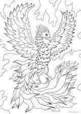 Phoenix Favoreads Colouring Coloringart Downloaden Spindles sketch template