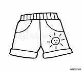 Shorts Kids Clipart Coloring Clipground Book sketch template