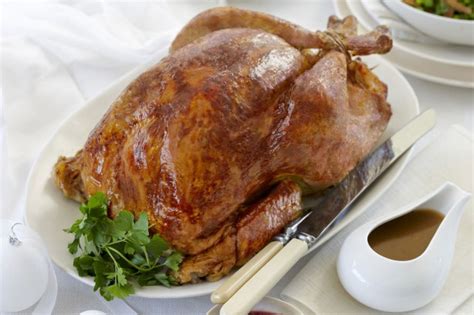 roast turkey with prune and chorizo stuffing recipe