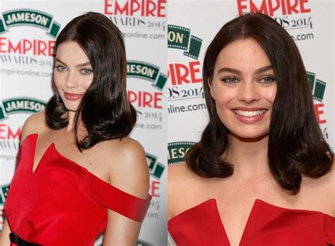 margot robbie dark hair rcelebritycollages