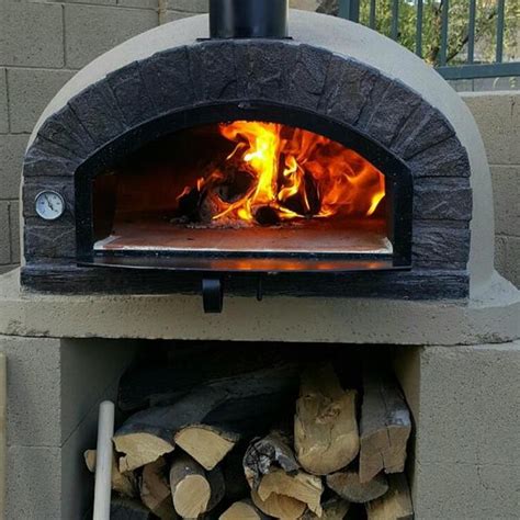 Authentic Pizza Ovens Brazza Brick Wood Burning Pizza