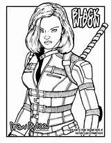 Widow Avengers Infinity Romanoff Wanda Drawittoo sketch template