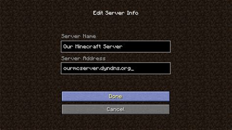 minecraft server   connect   minecraft server