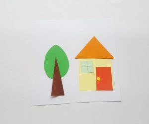 shape house toddler craft idea milestone mom