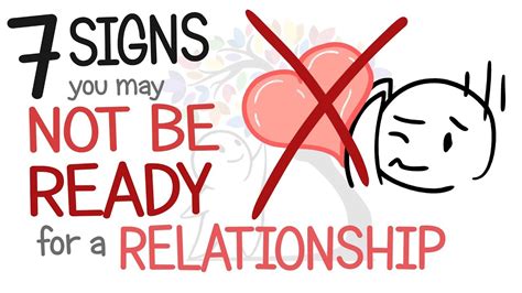 7 signs you may not be ready for a relationship