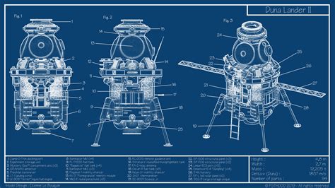 artstation duna lander ii ksp blueprint