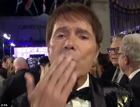 sir cliff richard thanks his ‘real friends as he appears