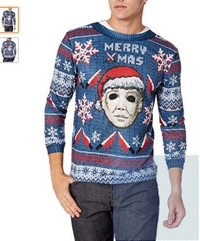 merry xmas michael myers michael myers christmas sweaters merry xmas