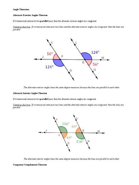 angle theorems geometry space