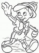 Pages Pinocchio sketch template