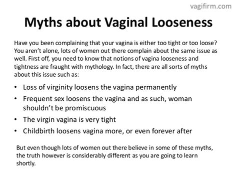 the unknown truth about vaginal tightness and looseness