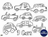 Coloring Cars Trucks Pages Printable Helicopters Boats Numbers Vehicles Kindergarten Preschool Vehicle Number Above Click Buses Plans sketch template