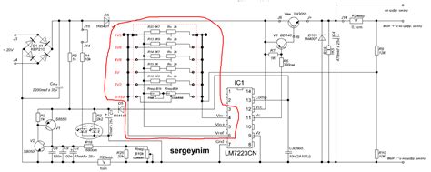 understanding lm based variable voltage power supply schematic