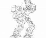 Catapult Coloring Mechwarrior Pages Views Template sketch template