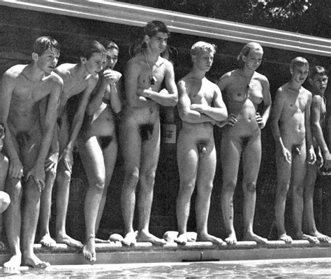 nude men swim team