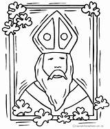 Coloring Pages Patrick Religious St Printable Getcolorings sketch template