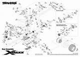 Traxxas Maxx 8s Exploded Assembly Rear 6s Eurorc Print Part Enligt sketch template