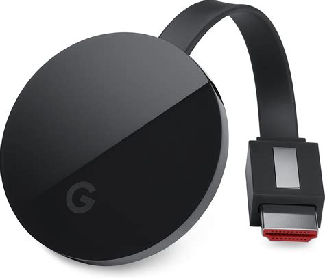 google chromecast ultra smart tv dongle  ultra hd hdmi zwart smart gear compare