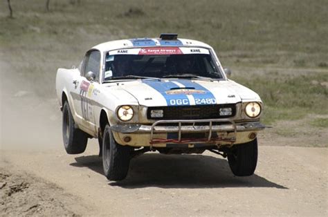 ford mustang rally car  years   iconic model paddock