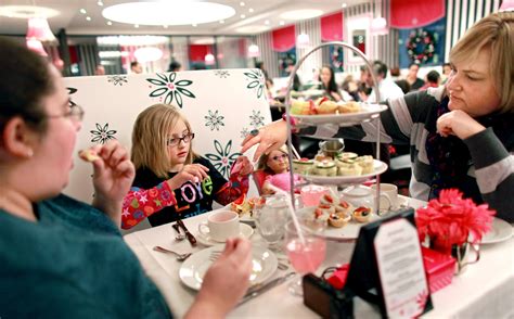 tea for three at the american girl cafe in manhattan the new york times