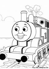 Coloring Pages Percy Train Getcolorings sketch template