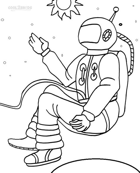 printable astronaut coloring pages  kids coolbkids