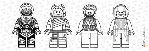 lego hawkeye coloring pages coloring pages