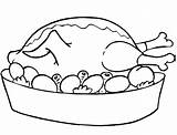 Meat Coloring Pages Food Kids Egg Designlooter Chicken 9kb sketch template