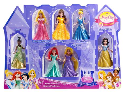mattel disney princess  kingdom magiclip  doll gift set buy