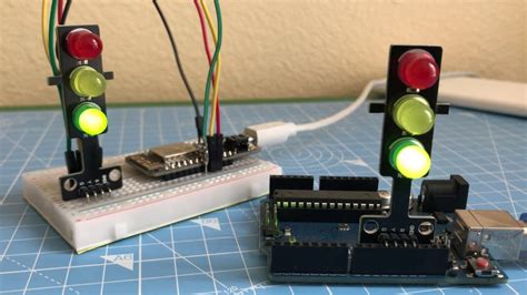 arduino driven led traffic light arduino project hub vrogue