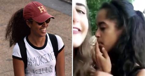 Malia Obama Stuck It To The Haters With Her Smoking Kills T Shirt