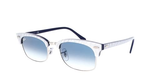 ray ban clubmaster square top light grey rb    visiofactory