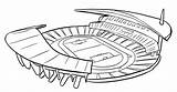 Stadium Stadiums Coloringpagesfortoddlers sketch template