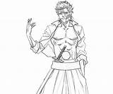 Grimmjow Coloring Bleach Pages Popular sketch template