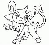 Coloring Lucario Excadrill sketch template