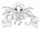 Coloring Pages Anime Fairy Girl Angel Print Printable Cute Winx Believix Characters Chara Shugo Dark Tail Girls Kids Princess Sureya sketch template