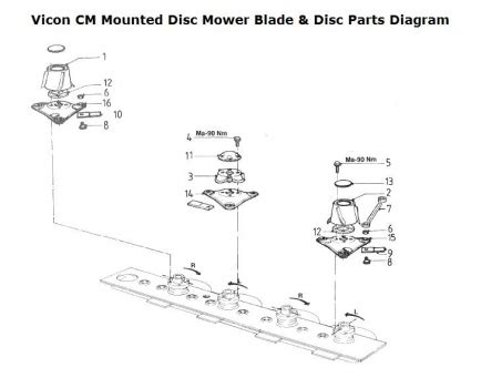 vermeer  disc mower parts diagram elganeadaoin