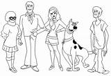Scooby Doo Coloring Gang Pages Printables Daphne Geocities Ws Kids Click Book sketch template