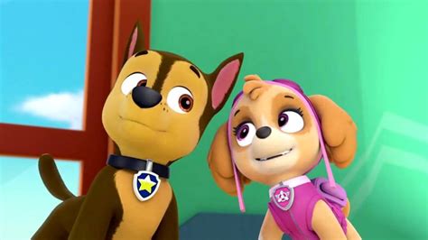 Chase X Skye Paw Patrol Animated Couples Foto