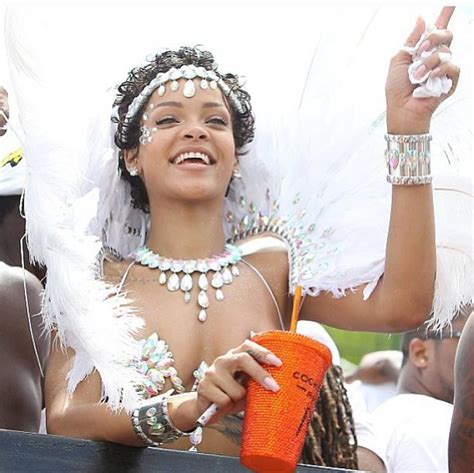 fashion fridays rihanna lets her caribbean colors fly at crop over