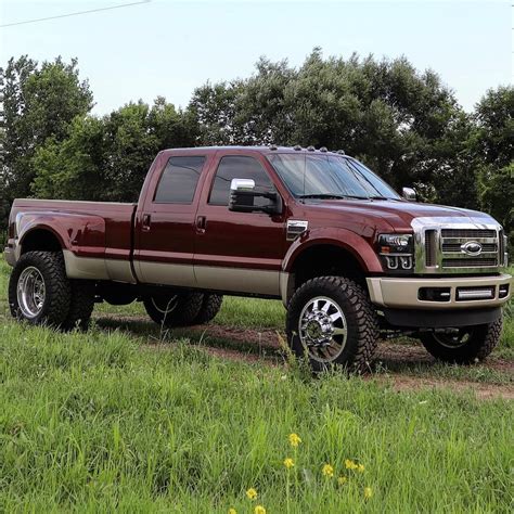 atdieselqueen  maroon atford  dually king ranch featuring