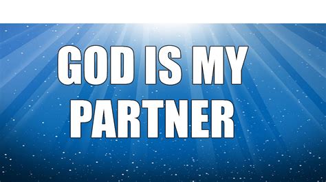 god   partner youtube