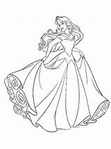 Aurora Coloring Princess Pages Sleeping Beauty Disney Drawing Printable Dress Baby Print Wedding Color Princesses Drawings Colouring Girls Fairies Disneyclips sketch template