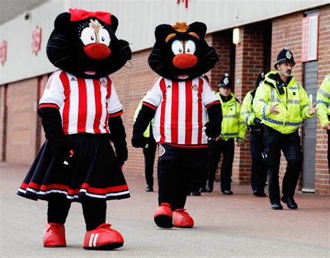 sunderland samson and delilah are the premier league mascots as