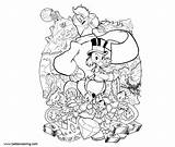 Coloring Pages Ducktales Kids Printable sketch template