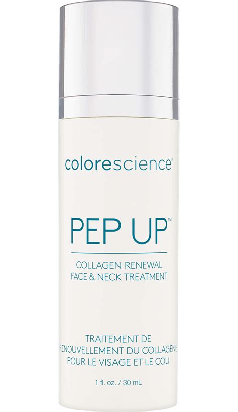 pep up® collagen renewal face and neck treatment by colorescience