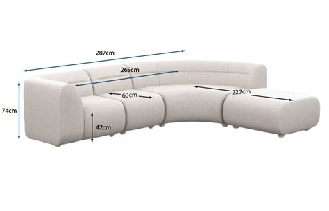 curved sofa dimensions tutorial pics