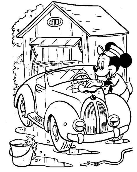 car wash coloring pages   car coloring pages  ai simply